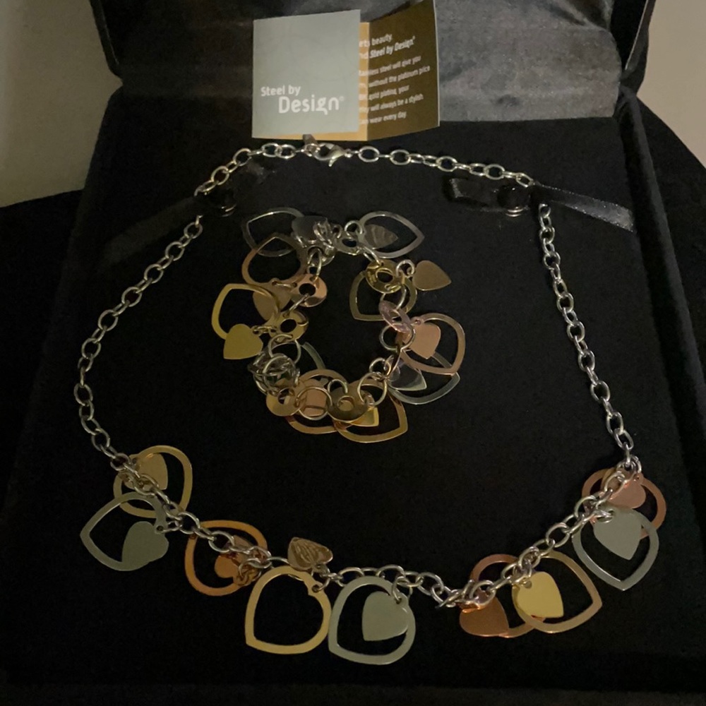 Steel by design necklace/bracelet
